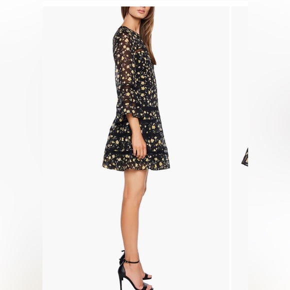 Bardot Poppy Print Mini Dress - New With Tags NWT! - Picture 9 of 12